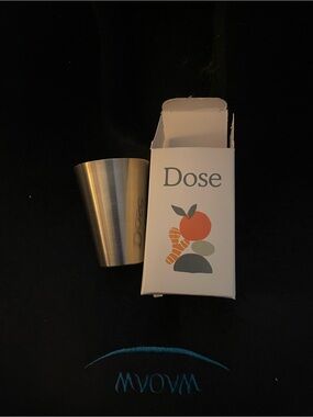 Dose Stainless Steel Shot Glass 2 1/2"H